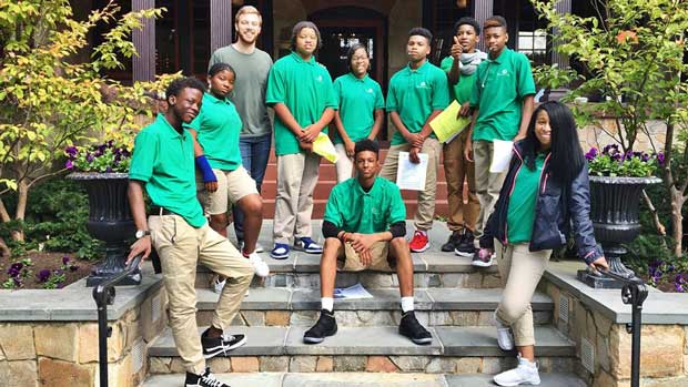 "Opportunity youth program" Photo courtesy of Family League of Baltimore