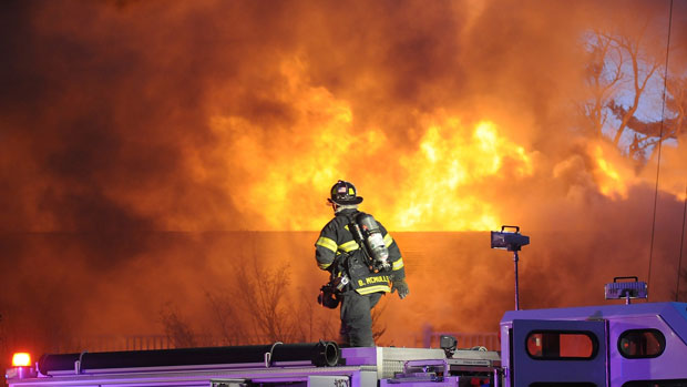 A firefighter