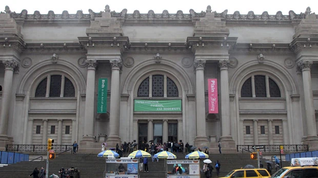 The exterior of the Metropolitan Museum