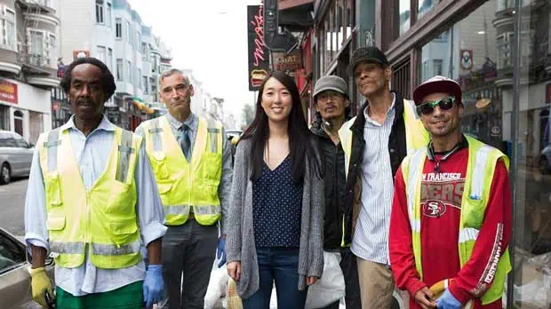 "Street Beautification participants" Photo courtesy of North Beach Citizens