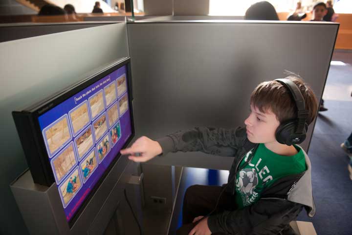 "NBC News Interactive Newsroom, Credit: Sam Kittner/Newseum" Photo Courtesy of: Newseum.