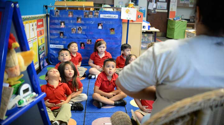 "Kids taking advantage of Momentous Institute social emotional health-based curriculum" Photo Courtesy of: Momentous Institutemental health programs and a social emotional health-based curriculum