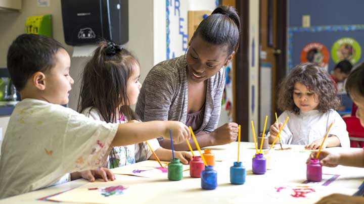 "Teaching young children" Photo Courtesy of: Educational First Steps
