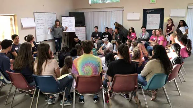 "Young participants at Youth Leadership Institute" Photo courtesy of Youth Leadership Institute