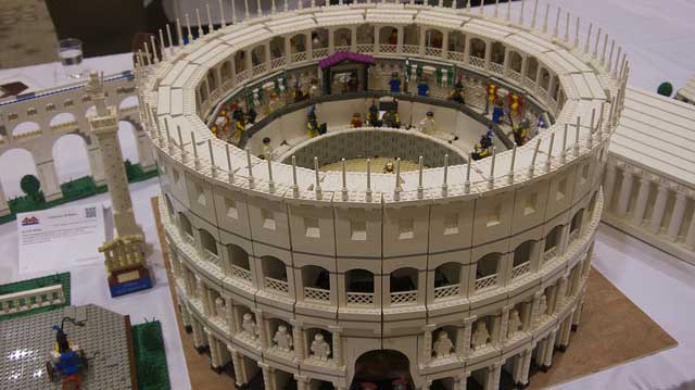 "Lego Colliseum" by Bill Ward licensed under CC BY 2.0