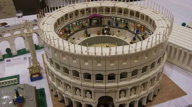 "Lego Colliseum" by Bill Ward licensed under CC BY 2.0