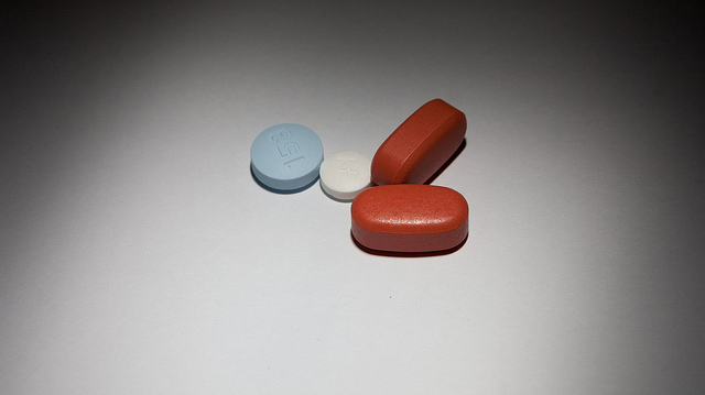 "Anti-retroviral drugs" by Rico Gustav licensed under CC BY 2.0