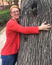 "Samantha Wetzel, Executive Director of Common Good City Farm" Photo courtesy of Common Good City Farm