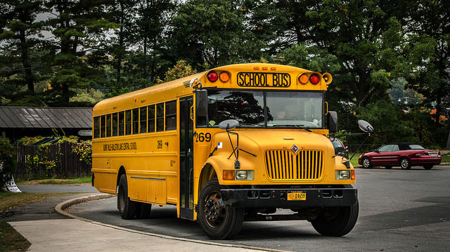 "School Bus" by Johannes Thiel licensed under CC BY 2.0