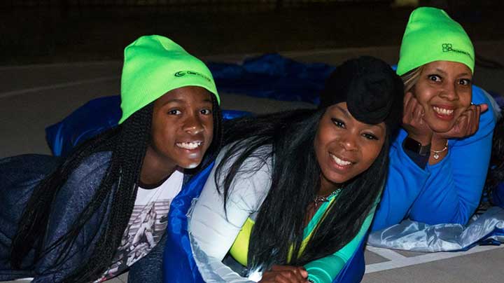 "Annual “Sleep Out”" Photo Courtesy of: Promise House