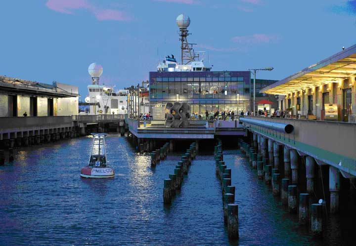 "Wired Pier at the Exploratorium" Image by © Exploratorium, All rights reserved