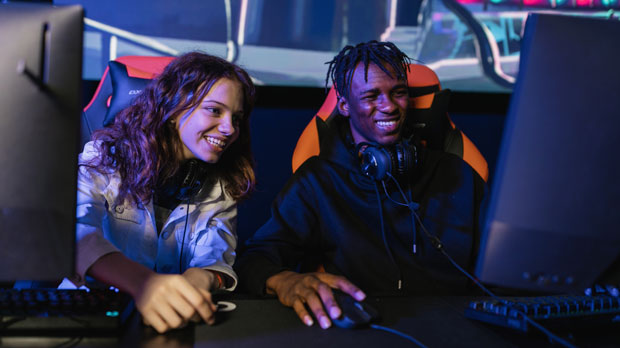 Photo by Alena Darmel: https://www.pexels.com/photo/man-and-woman-smiling-while-playing-videogame-7862590/