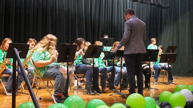 The Mannington Middle School Band