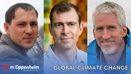 Dr. Nathaniel Keohane, President of the Center for Climate and Energy Solutions; Dr. R. Max Holmes, President and CEO of Woodwell Climate Research Center; & Erich Pica, President of Friends of the Earth & Friends of the Earth Action.
