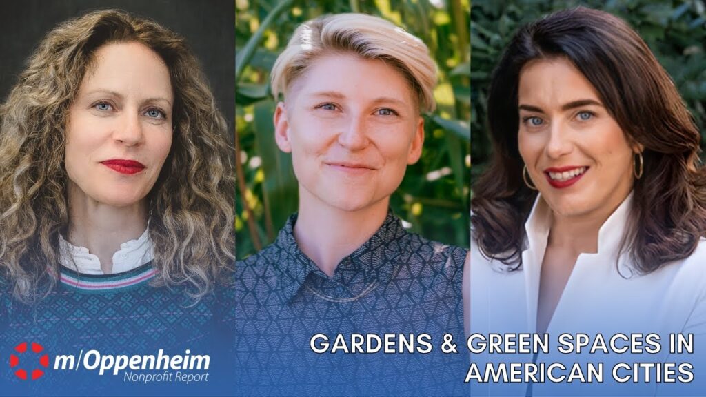 Lynn B. Kelly, Executive Director of New York Restoration Project; Georgina Griffith-Yates, Executive Director of Wasatch Community Gardens; & Linda Apple Lipsius, Executive Director of Denver Urban Gardens.